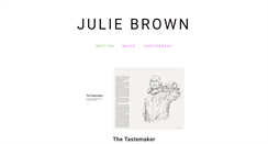 Desktop Screenshot of juliemariebrown.com